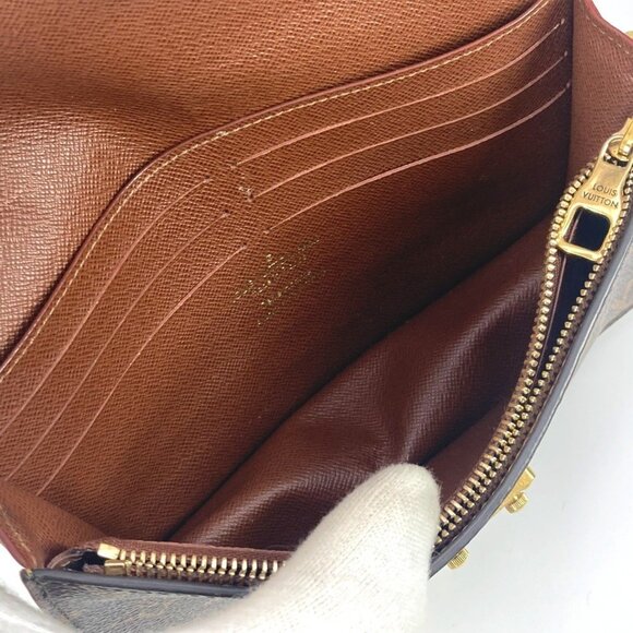 LOUIS VUITTON Brown Monogram Canvas Pouch - Picture 12 of 16